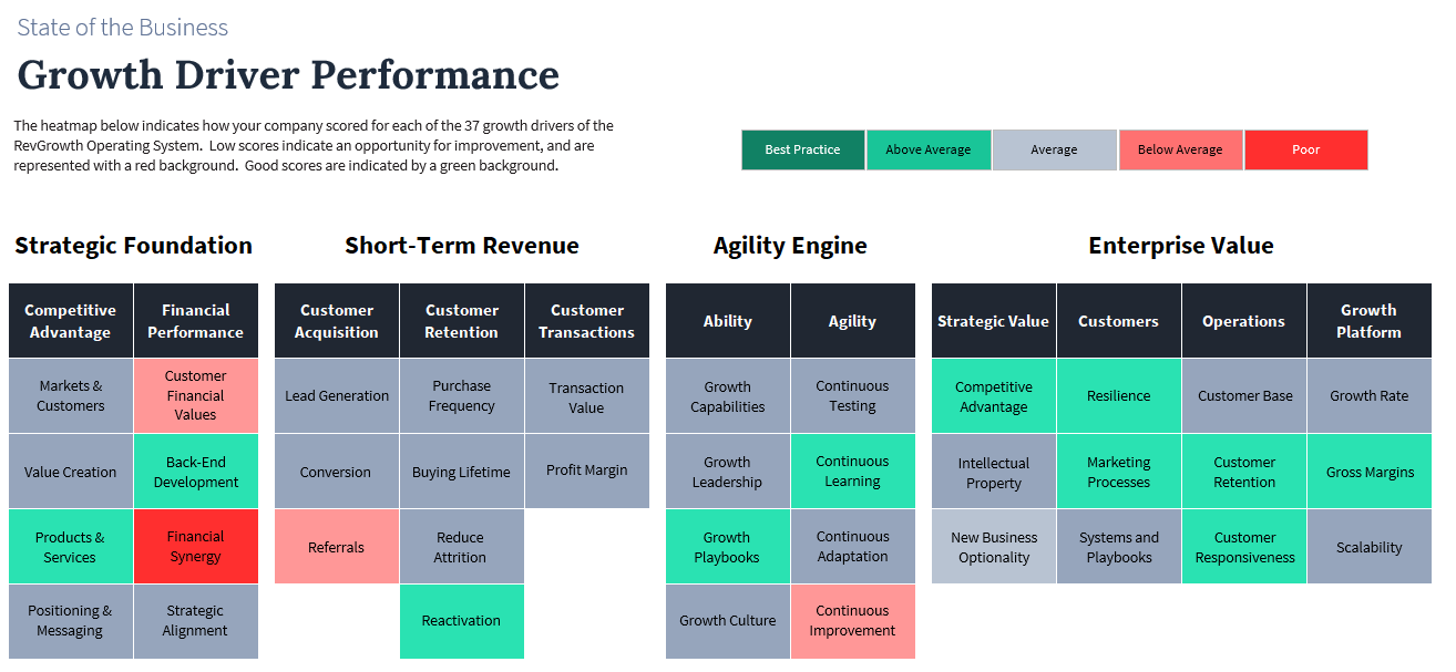 Growth Driver Performance